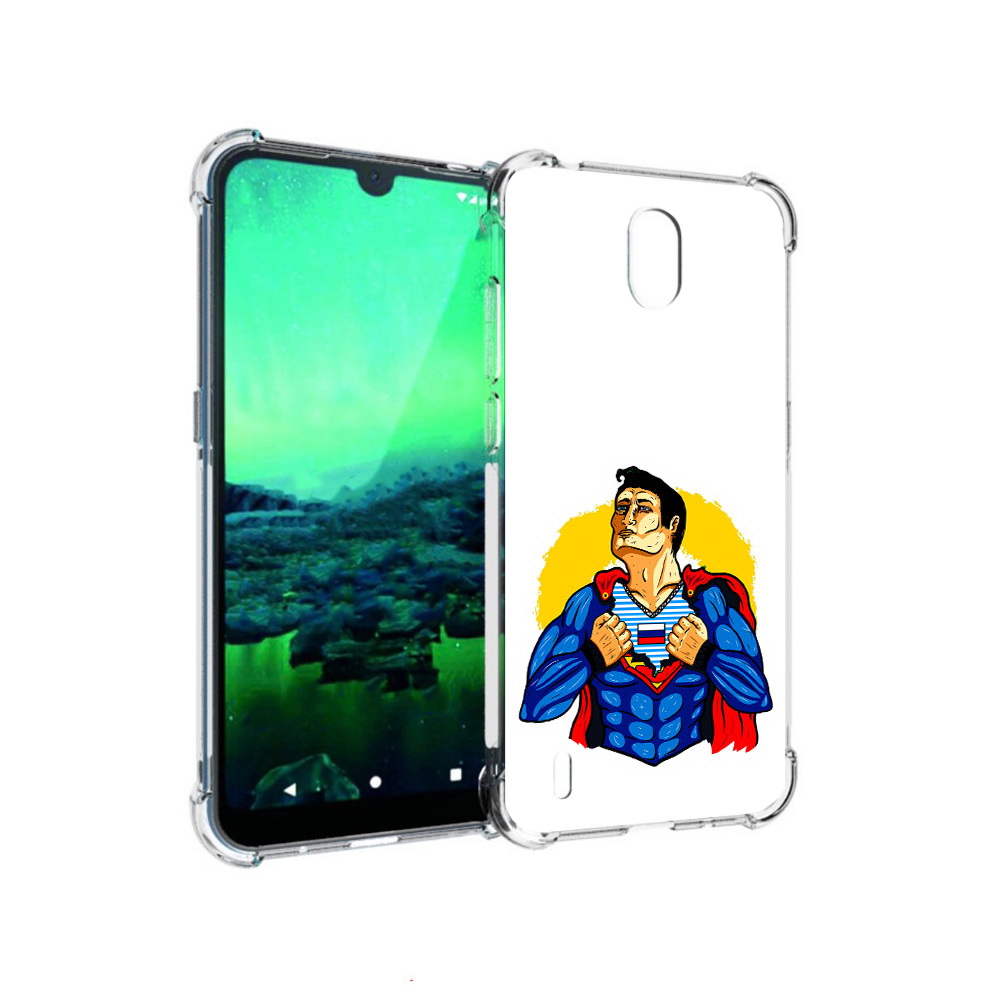 Чехол MyPads Tocco для Nokia 1.3 русский супермен (PT227048.104.591), Прозрачный, Tocco
Чехол MyPads Tocco для Nokia 1.3 русский супермен (PT227048.104.591), Прозрачный, Tocco