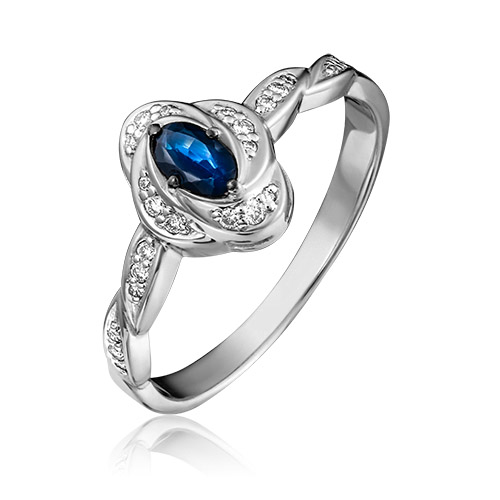 Кольцо из золота р. 17,5 PLATINA jewelry 01-1587-00-105-1120-30, сапфир\бриллиант, 01-1587-00-105-1120-30
Кольцо из золота р. 17,5 PLATINA jewelry 01-1587-00-105-1120-30, сапфир\бриллиант, 01-1587-00-105-1120-30