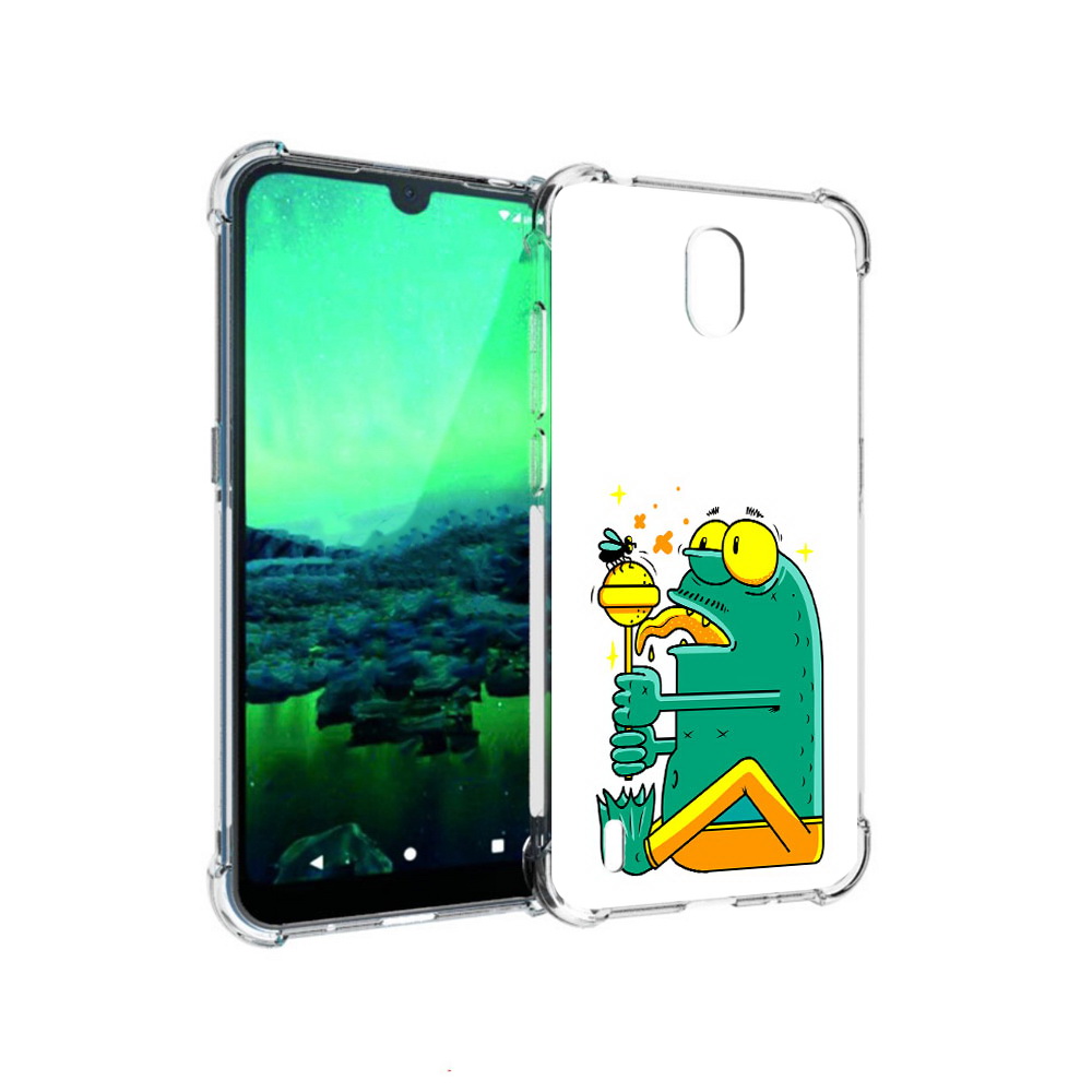 Чехол MyPads Tocco для Nokia 1.3 Зеленая лягушка с чупа чупсом (PT227048.104.85), Прозрачный, Tocco
Чехол MyPads Tocco для Nokia 1.3 Зеленая лягушка с чупа чупсом (PT227048.104.85), Прозрачный, Tocco