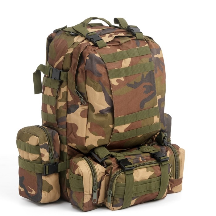 фото Рюкзак такический "боец", 55л, камуфляж nobrand