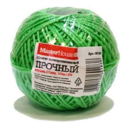 Шпагат Пп 50М Прочный Зеленый, 1Мм, 49Гр, Арт.60182 Masterhouse (арт. 559738) - 10 шт.
Шпагат Пп 50М Прочный Зеленый, 1Мм, 49Гр, Арт.60182 Masterhouse (арт. 559738) - 10 шт.