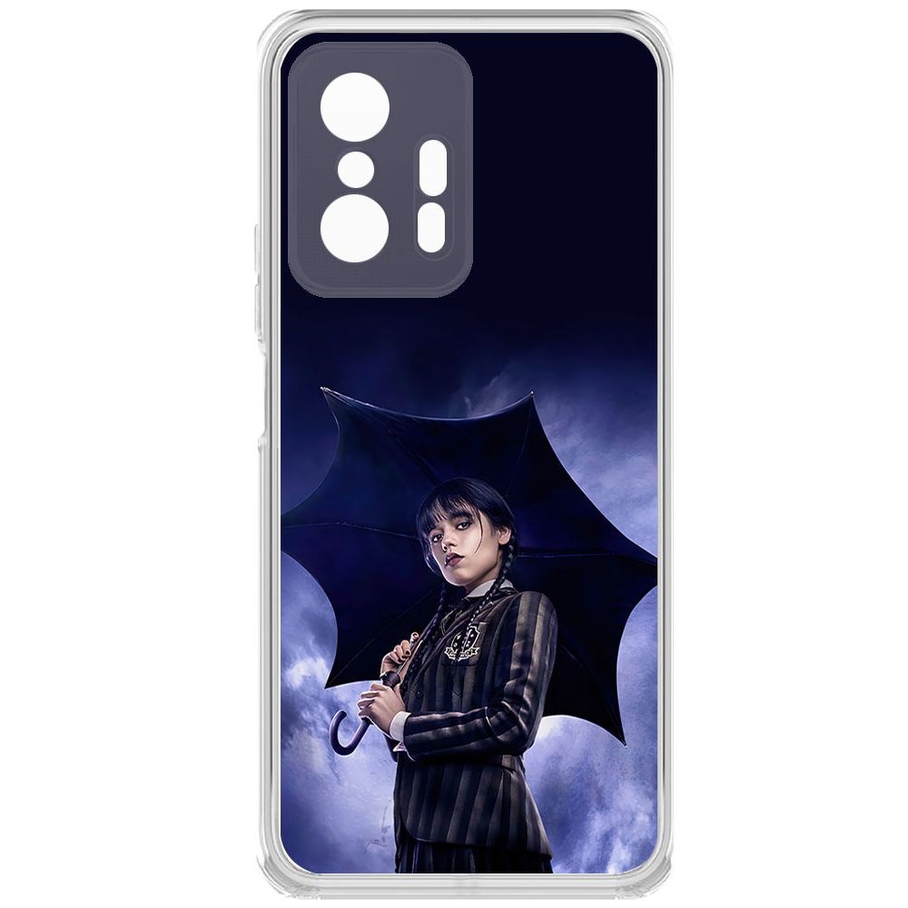 Чехол-накладка Krutoff Clear Case Уэнсдей Аддамс - Уэнсдей под зонтом для Xiaomi 11T Pro, Прозрачный
Чехол-накладка Krutoff Clear Case Уэнсдей Аддамс - Уэнсдей под зонтом для Xiaomi 11T Pro, Прозрачный