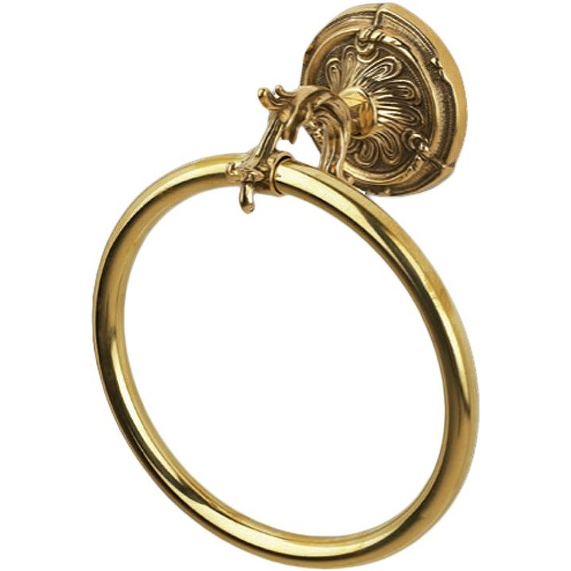 фото Кольцо для полотенец art&max barocco am-1783-do-ant античное золото