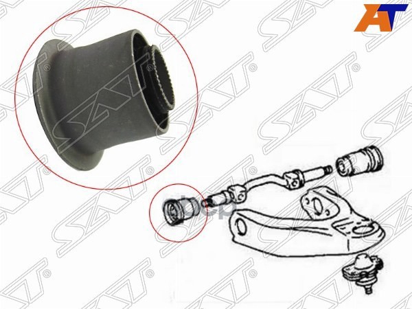 Сайлентблок Верхнего Рычага Fr (передний) Lite / Townace 2wd 94-97 Sat арт. ST-48632-28050
Сайлентблок Верхнего Рычага Fr (передний) Lite / Townace 2wd 94-97 Sat арт. ST-48632-28050