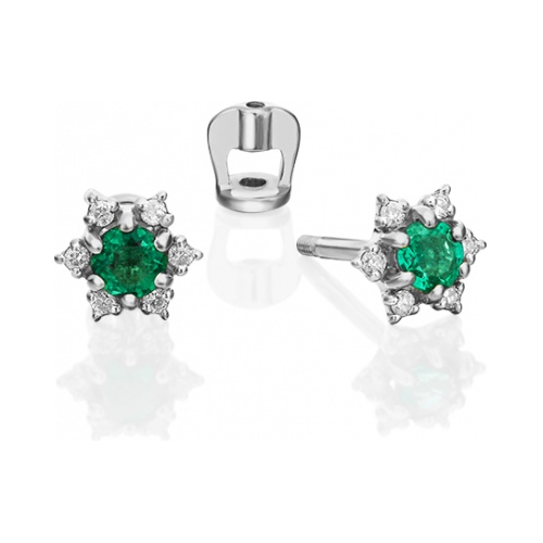 Серьги из белого золота с бриллиантом/изумрудом PLATINA jewelry 02-0870-00-106-1120-30, 02-0870-00-106-1120-30
Серьги из белого золота с бриллиантом/изумрудом PLATINA jewelry 02-0870-00-106-1120-30, 02-0870-00-106-1120-30