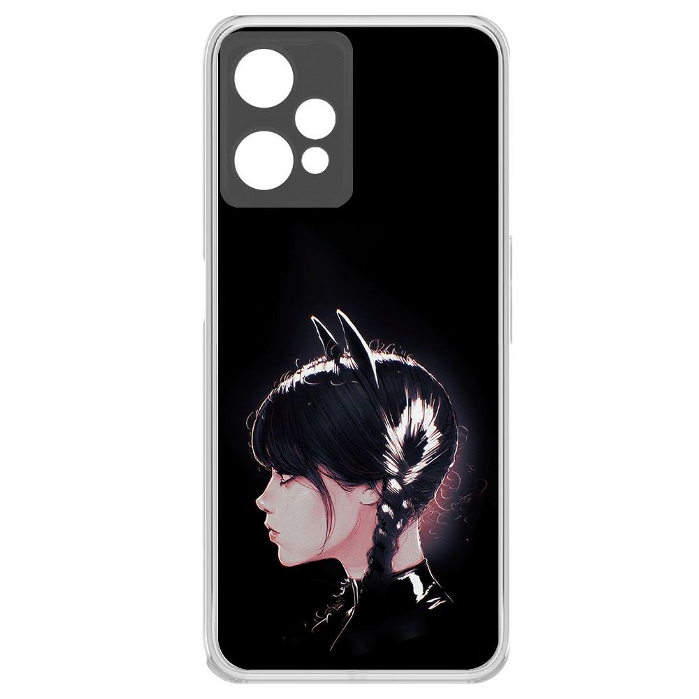 Чехол-накладка Krutoff Clear Case Уэнсдей Аддамс - Кошка Уэнсдей для Realme 9 Pro, Прозрачный
Чехол-накладка Krutoff Clear Case Уэнсдей Аддамс - Кошка Уэнсдей для Realme 9 Pro, Прозрачный