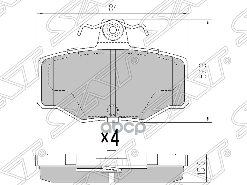 Колодки Тормозные Зад Nissan Almera Tino V10/Almera N16/Primera P11 Sat арт. ST44060BM426
Колодки Тормозные Зад Nissan Almera Tino V10/Almera N16/Primera P11 Sat арт. ST44060BM426