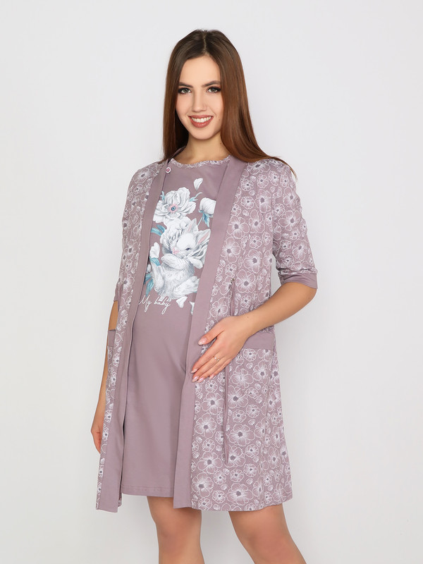 Комплект домашний для беременных женский Fashion Margo КЖ 0223 коричневый 50RU, КЖ 0223
Комплект домашний для беременных женский Fashion Margo КЖ 0223 коричневый 50RU, КЖ 0223