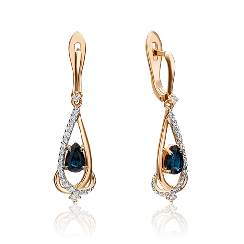 Серьги из красного золота с сапфиром/бриллиантом PLATINA jewelry 02-0945-00-105-1110-30, 02-0945-00-105-1110-30
Серьги из красного золота с сапфиром/бриллиантом PLATINA jewelry 02-0945-00-105-1110-30, 02-0945-00-105-1110-30