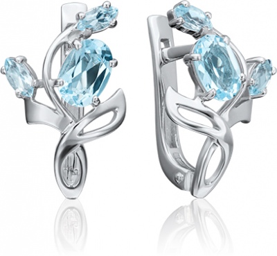 Серьги из белого золота с топазом PLATINA jewelry 02-1502-00-201-1120-46, 02-1502-00-201-1120-46
Серьги из белого золота с топазом PLATINA jewelry 02-1502-00-201-1120-46, 02-1502-00-201-1120-46