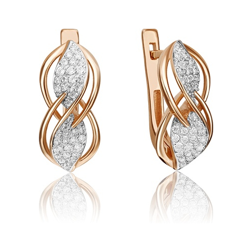 Серьги из красного золота с фианитом PLATINA jewelry 02-3472-00-401-1110-33, 02-3472-00-401-1110-33
Серьги из красного золота с фианитом PLATINA jewelry 02-3472-00-401-1110-33, 02-3472-00-401-1110-33