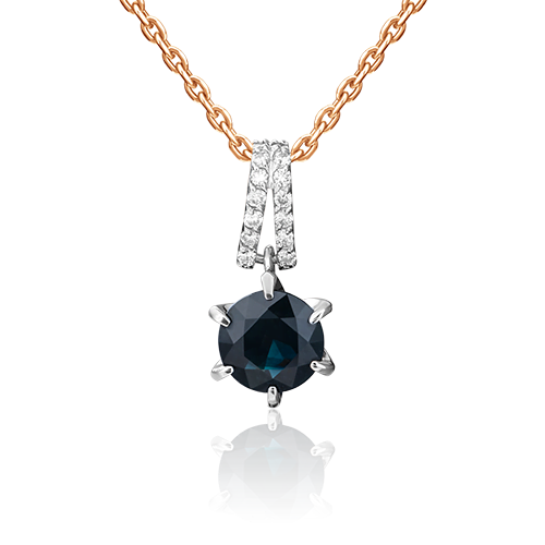 Кулон из комбинированного золота PLATINA jewelry 03-0482-00-105-1111-30, сапфир/бриллиант, 03-0482-00-105-1111-30
Кулон из комбинированного золота PLATINA jewelry 03-0482-00-105-1111-30, сапфир/бриллиант, 03-0482-00-105-1111-30