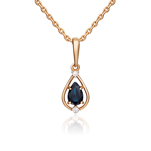 Кулон из красного золота PLATINA jewelry 03-0498-00-105-1110-30, сапфир/бриллиант, 03-0498-00-105-1110-30
Кулон из красного золота PLATINA jewelry 03-0498-00-105-1110-30, сапфир/бриллиант, 03-0498-00-105-1110-30