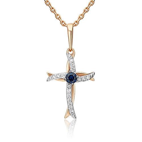 Подвеска из золота с сапфиром/бриллиантом PLATINA jewelry 03-0528-00-105-1111-30, 03-0528-00-105-1111-30
Подвеска из золота с сапфиром/бриллиантом PLATINA jewelry 03-0528-00-105-1111-30, 03-0528-00-105-1111-30