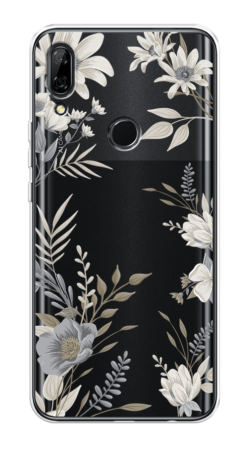 Чехол на Honor 9X/Huawei P Smart Z "Цветы сепия", Серый;прозрачный;зеленый;белый, 69450-1
Чехол на Honor 9X/Huawei P Smart Z "Цветы сепия", Серый;прозрачный;зеленый;белый, 69450-1
