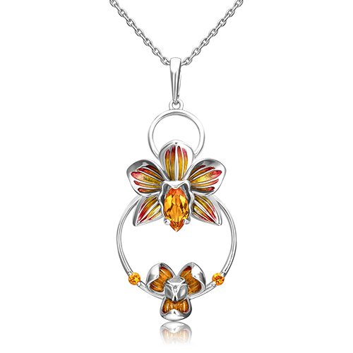 Кулон из серебра PLATINA jewelry 03-3272-00-206-0200-68, эмаль/цитрин, 03-3272-00-206-0200-68
Кулон из серебра PLATINA jewelry 03-3272-00-206-0200-68, эмаль/цитрин, 03-3272-00-206-0200-68