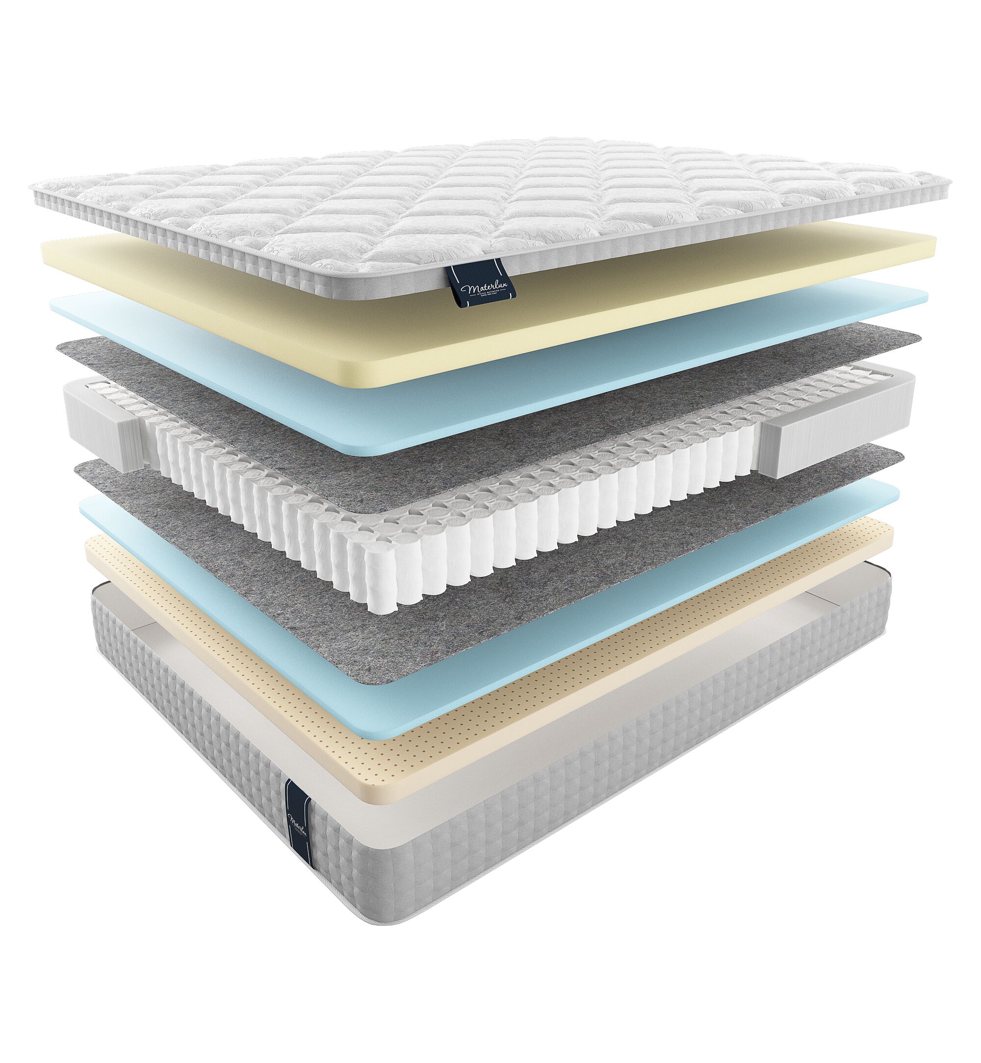 Матрас Materlux Premium Cardinale 165х220, Бежевый;белый;серый;серебристый, Cardinale
Матрас Materlux Premium Cardinale 165х220, Бежевый;белый;серый;серебристый, Cardinale