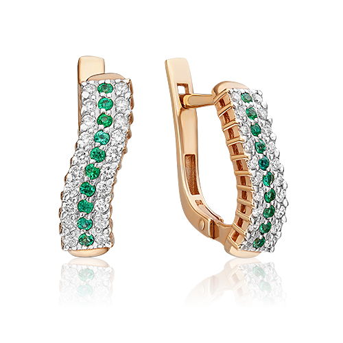 Серьги из красного золота с изумрудом/бриллиантом PLATINA jewelry 02-0886-00-106-1110-30, 02-0886-00-106-1110-30
Серьги из красного золота с изумрудом/бриллиантом PLATINA jewelry 02-0886-00-106-1110-30, 02-0886-00-106-1110-30
