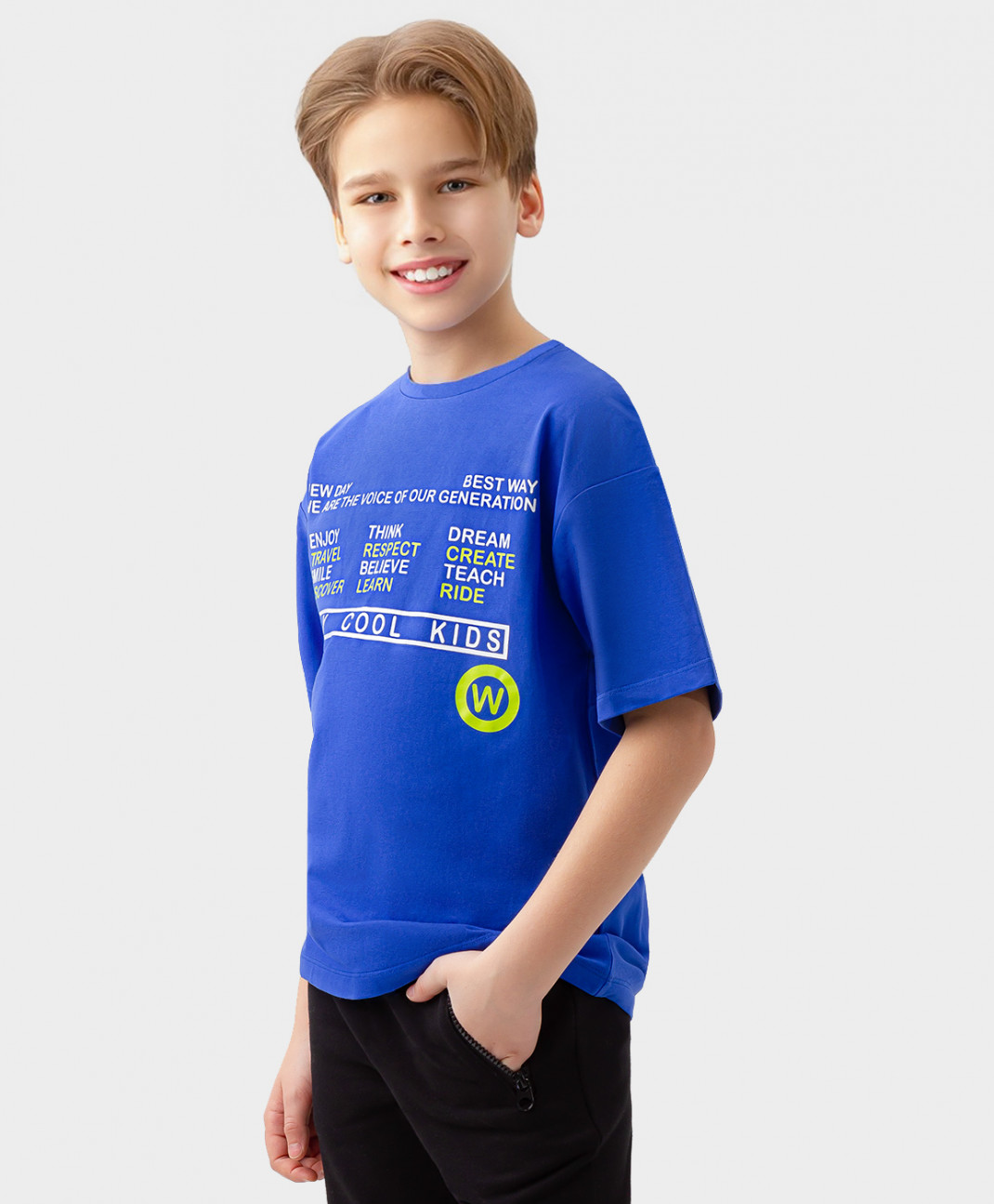 Футболка детская Button Blue 123BBBJC12081800, цвет синий, размер 134, 123BBBJC12081800
Футболка детская Button Blue 123BBBJC12081800, цвет синий, размер 134, 123BBBJC12081800