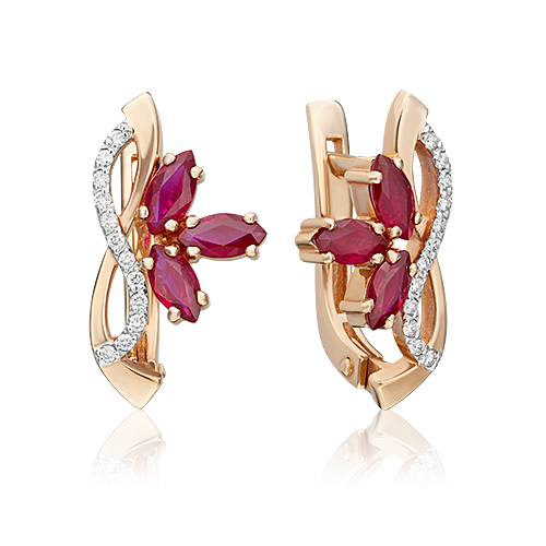 Серьги из красного золота с рубином/бриллиантом PLATINA jewelry 02-0116-00-107-1110-30, 02-0116-00-107-1110-30
Серьги из красного золота с рубином/бриллиантом PLATINA jewelry 02-0116-00-107-1110-30, 02-0116-00-107-1110-30