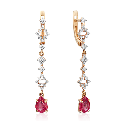 Серьги из красного золота с рубином/бриллиантом PLATINA jewelry 02-0654-00-107-1110-30, 02-0654-00-107-1110-30
Серьги из красного золота с рубином/бриллиантом PLATINA jewelry 02-0654-00-107-1110-30, 02-0654-00-107-1110-30