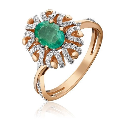 Кольцо из золота с изумрудом/бриллиантом р. 17,5 PLATINA jewelry 01-1433-00-106-1110-30, 01-1433-00-106-1110-30
Кольцо из золота с изумрудом/бриллиантом р. 17,5 PLATINA jewelry 01-1433-00-106-1110-30, 01-1433-00-106-1110-30