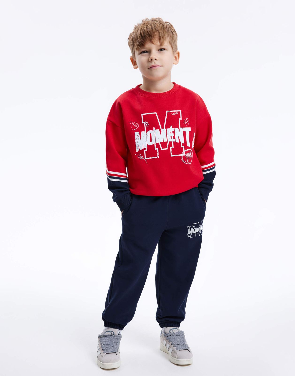 Спортивные брюки для мальчика Gloria Jeans BAC013597 темно-синий 12-24мес/92, BAC013597
Спортивные брюки для мальчика Gloria Jeans BAC013597 темно-синий 12-24мес/92, BAC013597