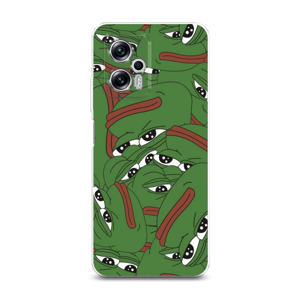 Чехол Awog на Poco X4 GT/Redmi Note 11T Pro/11T Pro Plus "Печальный frog", Разноцветный, 315250-9
Чехол Awog на Poco X4 GT/Redmi Note 11T Pro/11T Pro Plus "Печальный frog", Разноцветный, 315250-9