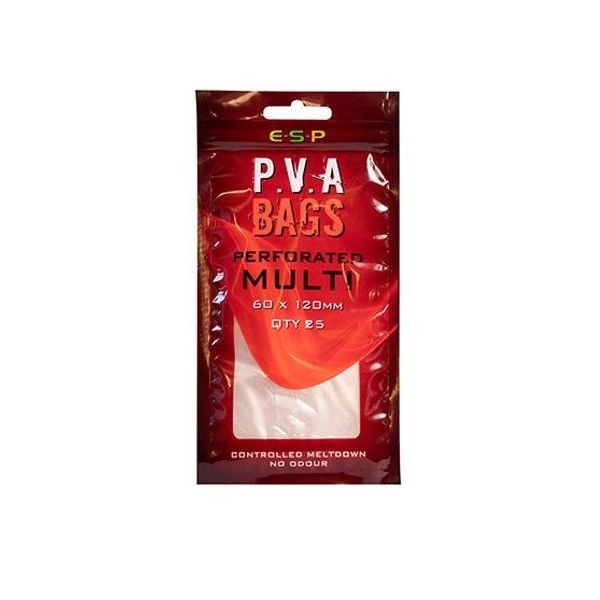 Пакеты растворимые перфорированные E-S-P P.V.A. Perforated Bags - MULTI/60x120mm/25шт.
Пакеты растворимые перфорированные E-S-P P.V.A. Perforated Bags - MULTI/60x120mm/25шт.