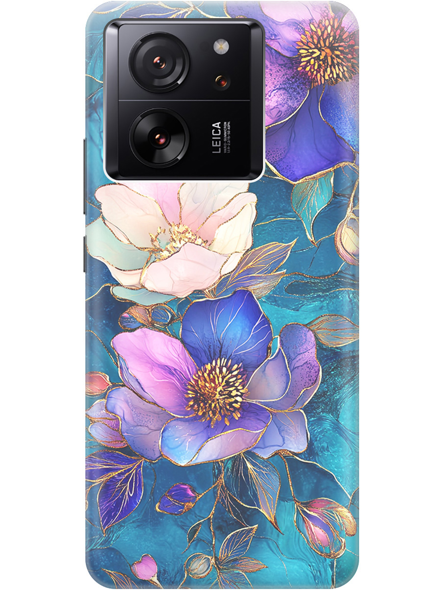 Силиконовый чехол на Xiaomi 13T / 13T Pro с принтом "Фиолетовые цветы и листья", Прозрачный;белый;синий, 776584823
Силиконовый чехол на Xiaomi 13T / 13T Pro с принтом "Фиолетовые цветы и листья", Прозрачный;белый;синий, 776584823
