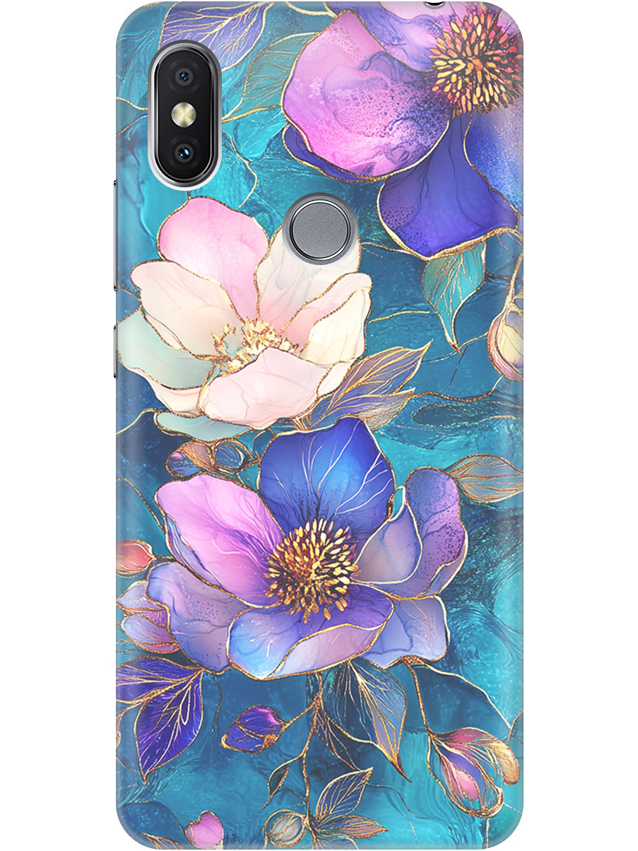 Силиконовый чехол на Xiaomi Redmi S2 с принтом "Фиолетовые цветы и листья", Прозрачный;белый;синий, 718410223
Силиконовый чехол на Xiaomi Redmi S2 с принтом "Фиолетовые цветы и листья", Прозрачный;белый;синий, 718410223