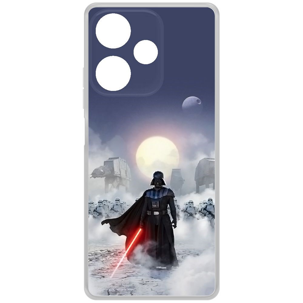 Чехол-накладка Krutoff Clear Case Звездные Войны. Дарт Вейдер для INFINIX Hot 30, Прозрачный
Чехол-накладка Krutoff Clear Case Звездные Войны. Дарт Вейдер для INFINIX Hot 30, Прозрачный