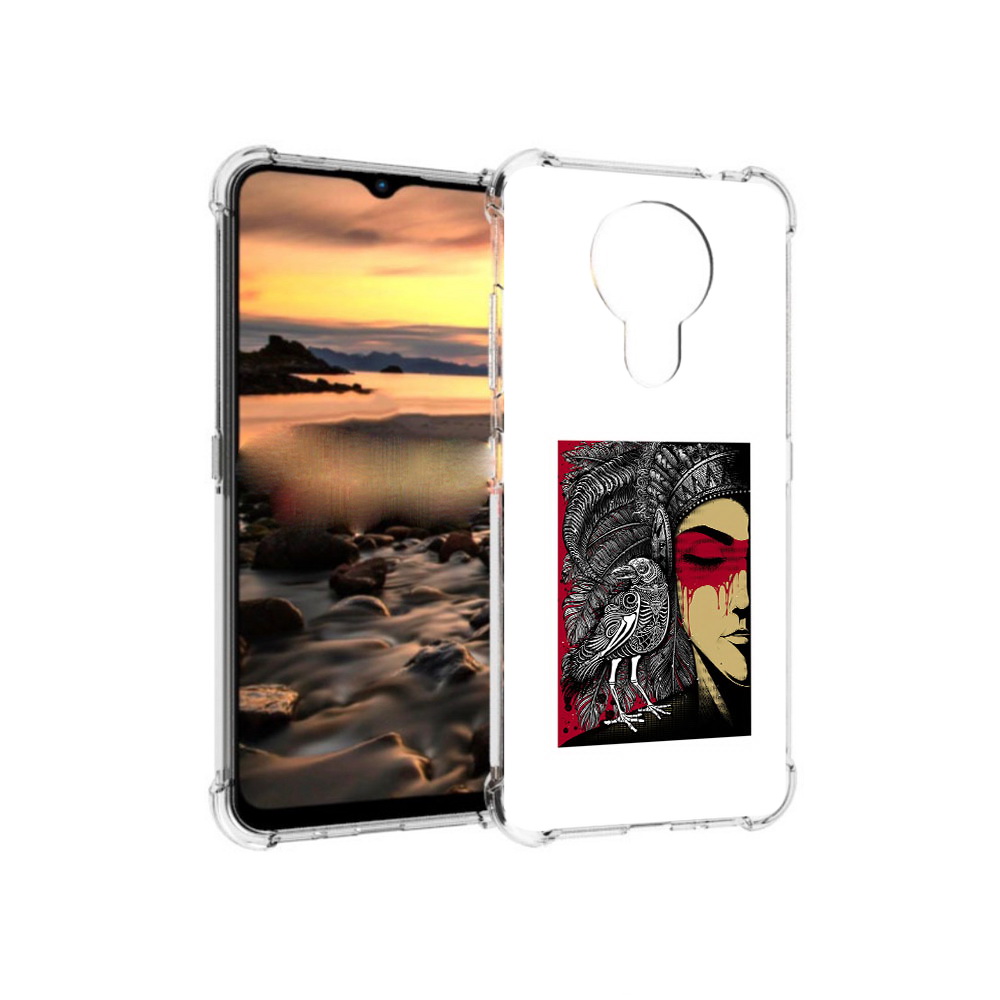 Чехол MyPads Tocco для Nokia 1.4 девушка с вороном в абстракции (PT159954.115.311), Прозрачный, Tocco
Чехол MyPads Tocco для Nokia 1.4 девушка с вороном в абстракции (PT159954.115.311), Прозрачный, Tocco