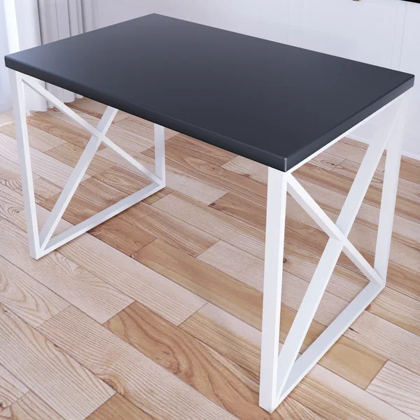 Стол кухонный Solarius Loft с крестообразными ножками 100х80х75 цвет антрацит белые ножки, Loft с крестообразными ножками 100х80х75
Стол кухонный Solarius Loft с крестообразными ножками 100х80х75 цвет антрацит белые ножки, Loft с крестообразными ножками 100х80х75