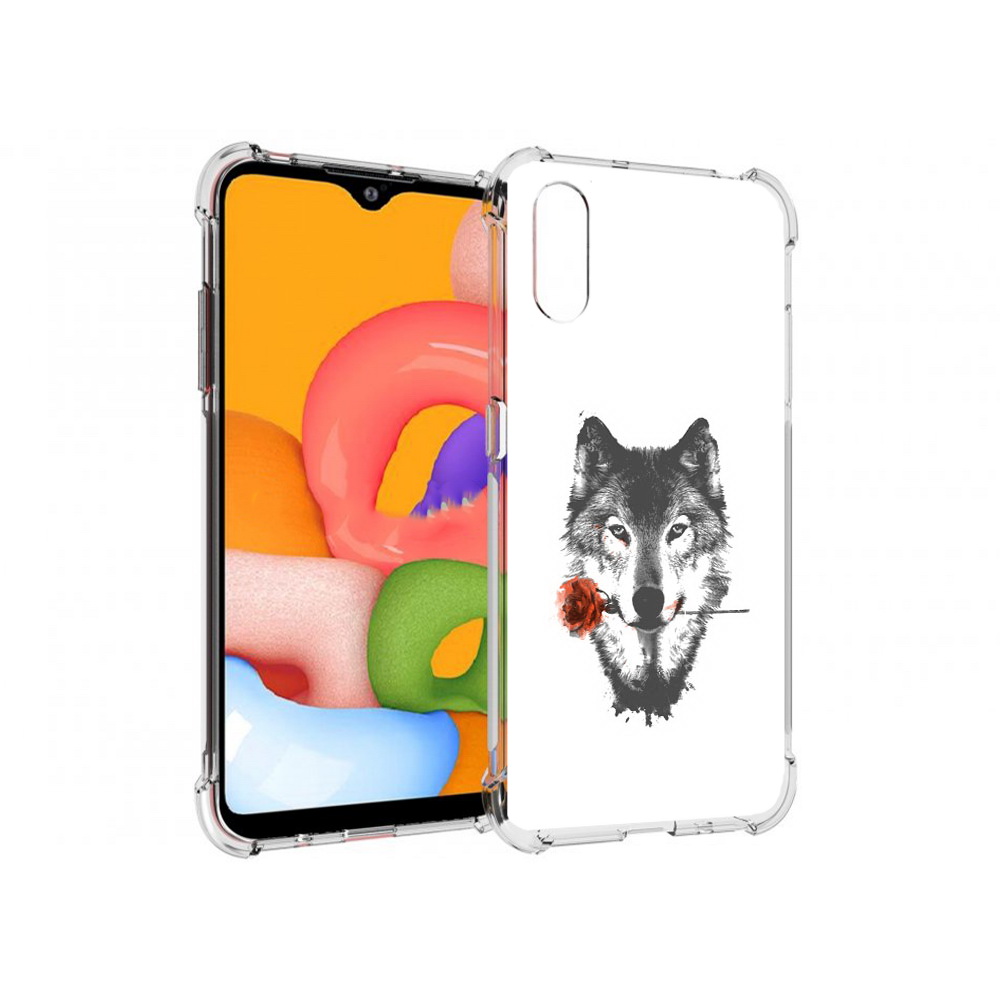 Чехол MyPads Tocco для Samsung Galaxy A01 волк с розой (PT144711.509.270), Прозрачный, Tocco
Чехол MyPads Tocco для Samsung Galaxy A01 волк с розой (PT144711.509.270), Прозрачный, Tocco