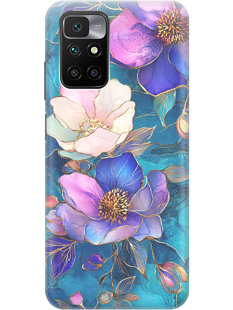 Силиконовый чехол на Xiaomi Redmi 10 с принтом "Фиолетовые цветы и листья", Прозрачный;белый;синий, 731907123
Силиконовый чехол на Xiaomi Redmi 10 с принтом "Фиолетовые цветы и листья", Прозрачный;белый;синий, 731907123
