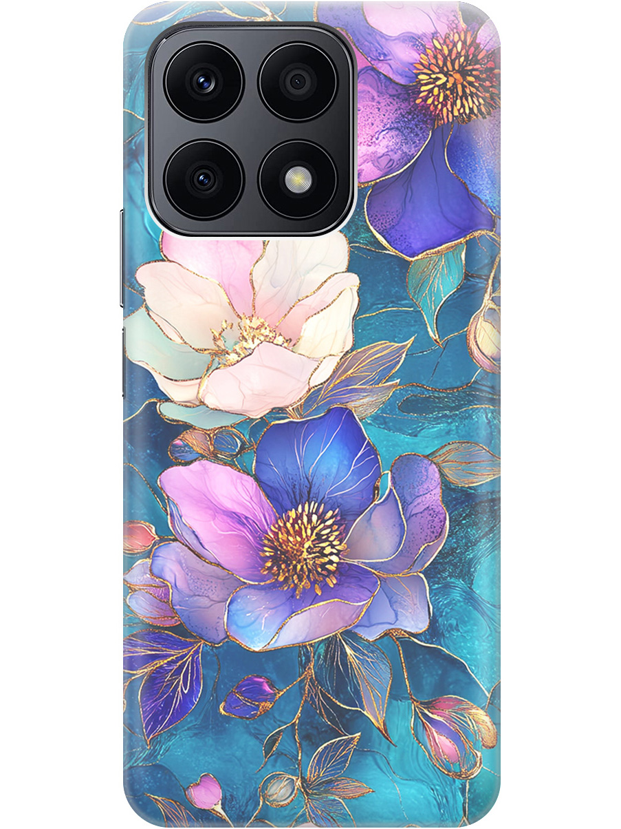 Силиконовый чехол на Honor X8a с принтом "Фиолетовые цветы и листья", Прозрачный;белый;синий, 768741623
Силиконовый чехол на Honor X8a с принтом "Фиолетовые цветы и листья", Прозрачный;белый;синий, 768741623