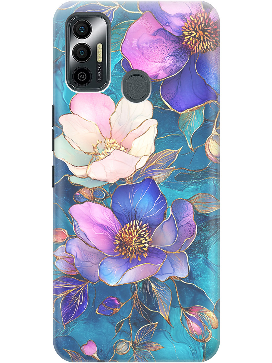 Силиконовый чехол на Tecno Spark 7 с принтом "Фиолетовые цветы и листья", Прозрачный;белый;синий, 741736123
Силиконовый чехол на Tecno Spark 7 с принтом "Фиолетовые цветы и листья", Прозрачный;белый;синий, 741736123