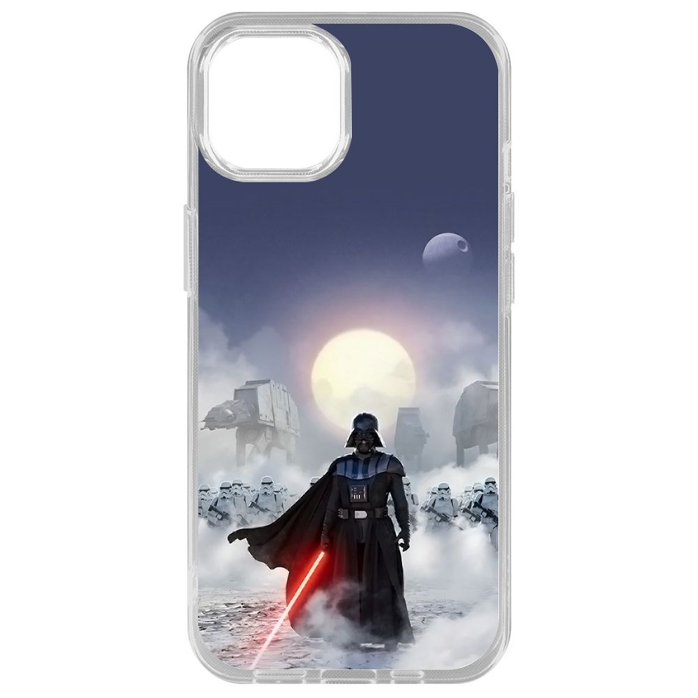 Чехол-накладка Krutoff Clear Case Звездные Войны. Дарт Вейдер для iPhone 14 Plus, Прозрачный
Чехол-накладка Krutoff Clear Case Звездные Войны. Дарт Вейдер для iPhone 14 Plus, Прозрачный