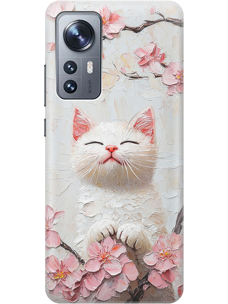 Силиконовый чехол на Xiaomi 12 / 12X / 12S с принтом "Котик и сакура", Прозрачный;белый;розовый, 734580812
Силиконовый чехол на Xiaomi 12 / 12X / 12S с принтом "Котик и сакура", Прозрачный;белый;розовый, 734580812