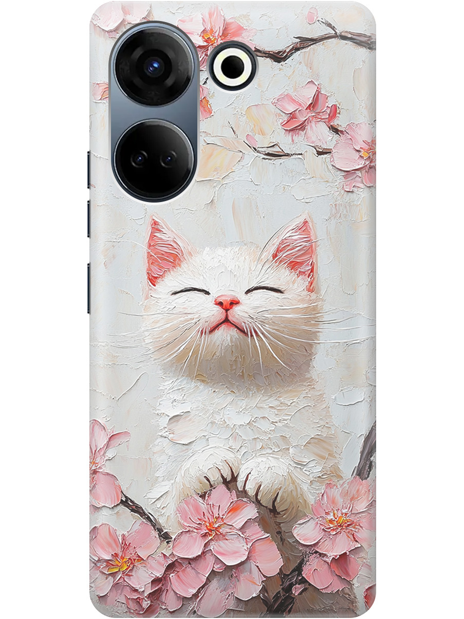 Силиконовый чехол на Tecno Camon 20 / 20 Pro с принтом "Котик и сакура", Прозрачный;белый;розовый, 772566012
Силиконовый чехол на Tecno Camon 20 / 20 Pro с принтом "Котик и сакура", Прозрачный;белый;розовый, 772566012