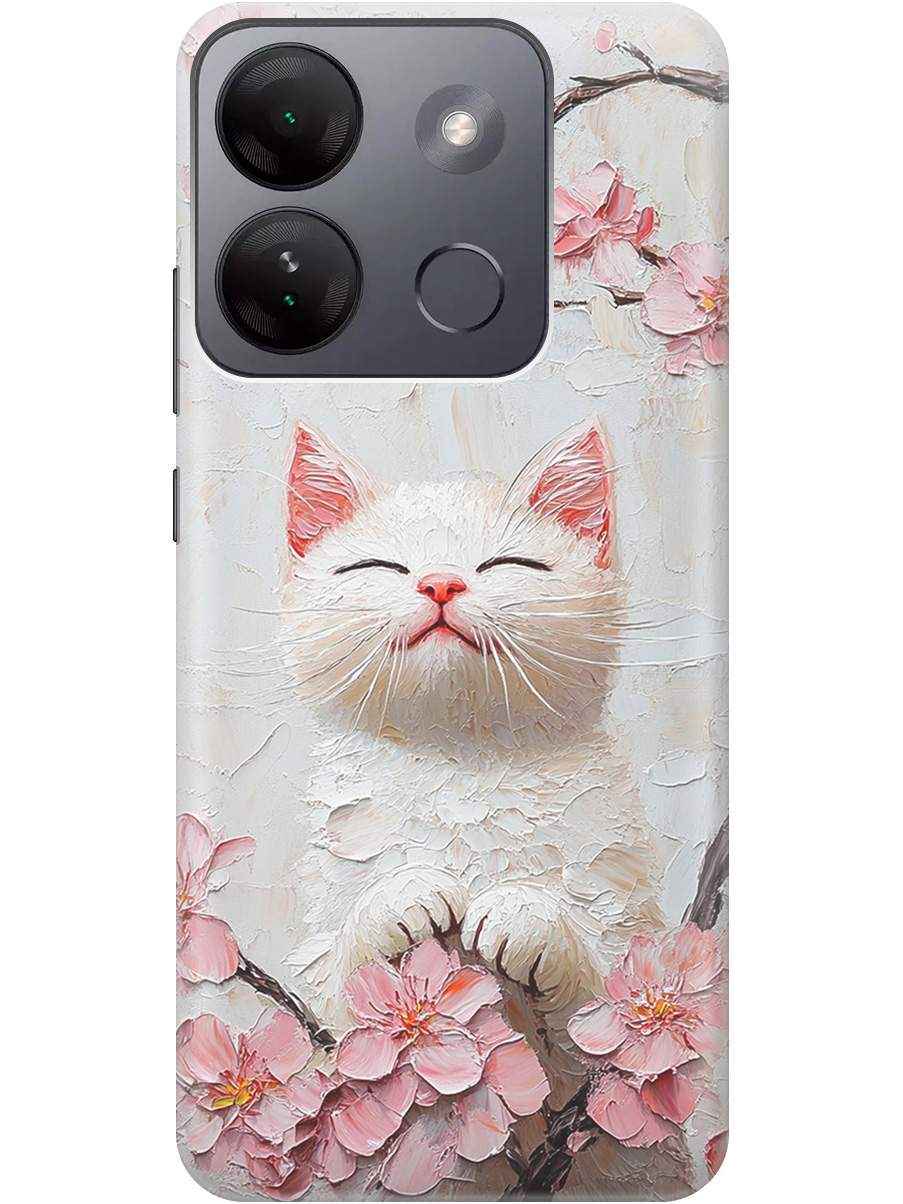 Силиконовый чехол на Infinix Smart 7 HD с принтом "Котик и сакура", Прозрачный;белый;розовый, 769392012
Силиконовый чехол на Infinix Smart 7 HD с принтом "Котик и сакура", Прозрачный;белый;розовый, 769392012