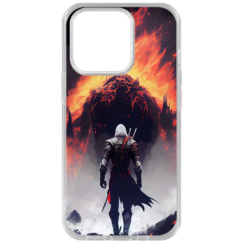 Чехол-накладка Krutoff Clear Case Ведьмак. Геральт для iPhone 14 Pro, Прозрачный
Чехол-накладка Krutoff Clear Case Ведьмак. Геральт для iPhone 14 Pro, Прозрачный