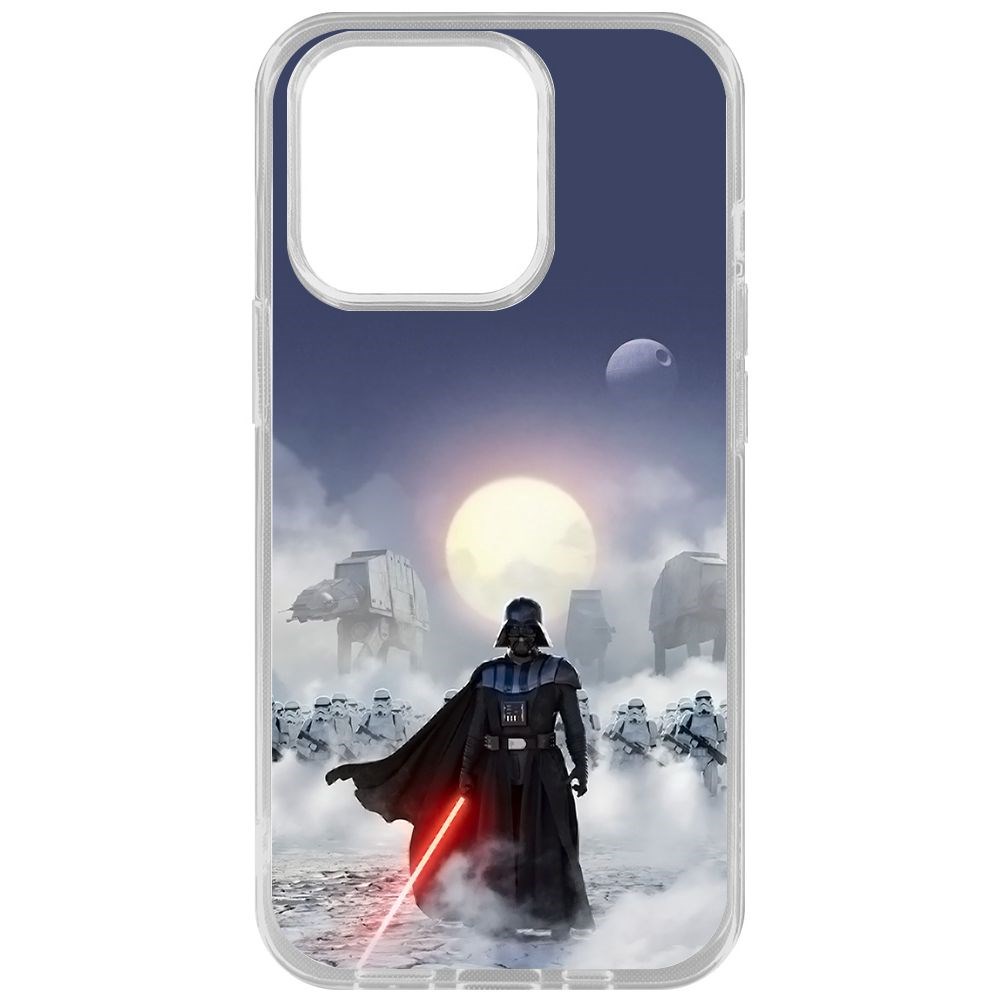 Чехол-накладка Krutoff Clear Case Звездные Войны. Дарт Вейдер для iPhone 14 Pro, Прозрачный
Чехол-накладка Krutoff Clear Case Звездные Войны. Дарт Вейдер для iPhone 14 Pro, Прозрачный