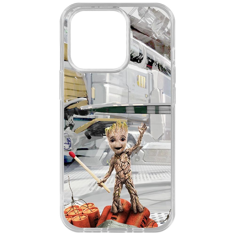 Чехол-накладка Krutoff Clear Case Стражи Галактики. Малыш Грут для iPhone 14 Pro, Прозрачный
Чехол-накладка Krutoff Clear Case Стражи Галактики. Малыш Грут для iPhone 14 Pro, Прозрачный