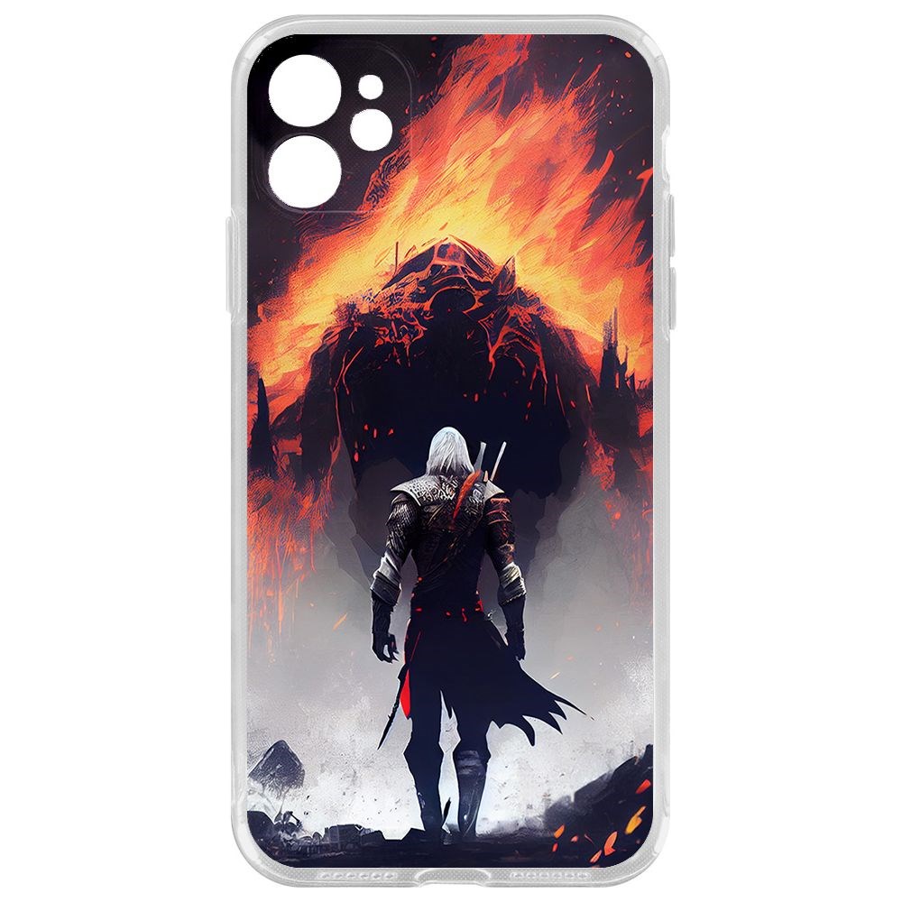 Чехол-накладка Krutoff Clear Case Ведьмак. Геральт для iPhone 11 с защитой камеры, Прозрачный
Чехол-накладка Krutoff Clear Case Ведьмак. Геральт для iPhone 11 с защитой камеры, Прозрачный