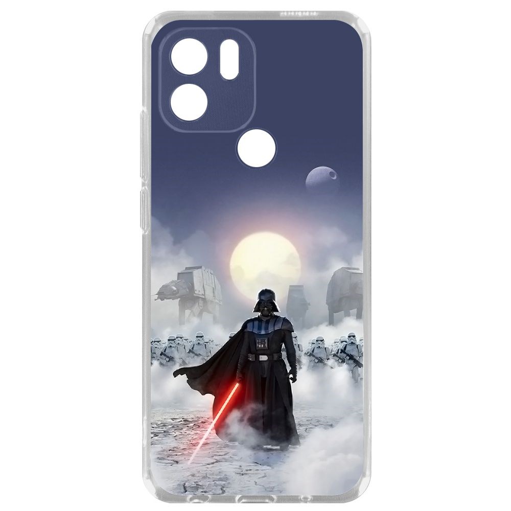 Чехол-накладка Krutoff Clear Case Звездные Войны. Дарт Вейдер для Xiaomi Redmi A1+, Прозрачный
Чехол-накладка Krutoff Clear Case Звездные Войны. Дарт Вейдер для Xiaomi Redmi A1+, Прозрачный