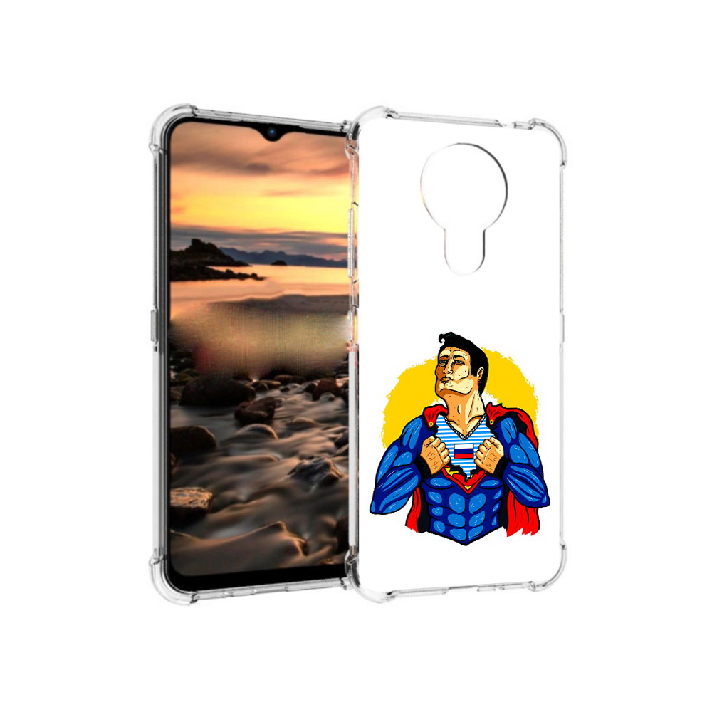 Чехол MyPads Tocco для Nokia 1.4 русский супермен (PT159954.115.591), Прозрачный, Tocco
Чехол MyPads Tocco для Nokia 1.4 русский супермен (PT159954.115.591), Прозрачный, Tocco