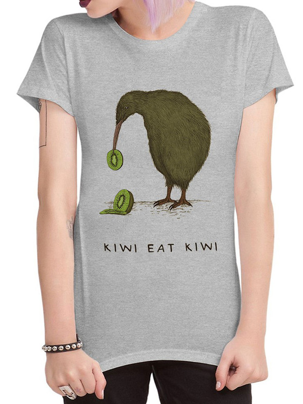 Футболка женская DreamShirts Studio Киви ест киви / Птичка и фрукт серая 3XL, Серый, Киви ест киви / Птичка и фрукт
Футболка женская DreamShirts Studio Киви ест киви / Птичка и фрукт серая 3XL, Серый, Киви ест киви / Птичка и фрукт