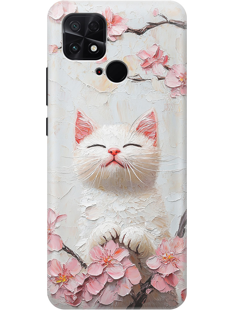 Силиконовый чехол на Xiaomi Poco C40 с принтом "Котик и сакура", Прозрачный;белый;розовый, 740187912
Силиконовый чехол на Xiaomi Poco C40 с принтом "Котик и сакура", Прозрачный;белый;розовый, 740187912